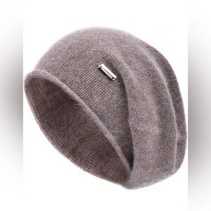 Slouchy Knit Beanie Hat